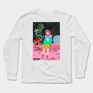 Harajuku Space Long Sleeve T-Shirt